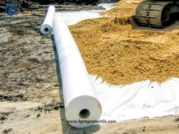 Filament Geotextile Filter Fabric For Road Construction Project In