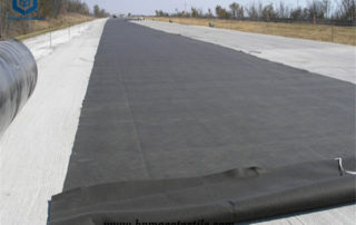 geotextile underlayment Project Under Plants in Hungary