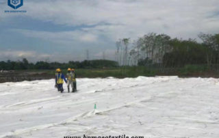 PET Nonwoven Fabric for Slope Project in South Africa