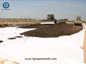 Nonwoven Geotextile Fabric Driveway Construction Project in Australia