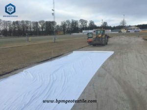 PET Nonwoven Geotextile Fabric Driveway Construction in Australia