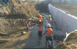 10 oz Non Woven Geotextile for Slope Protection in Myanmar