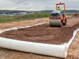 Anti-seepage Drainage Non woven Geotextile for Landfill project