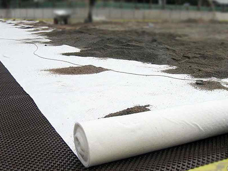 High Performance Short fibers Nonwoven Geotextile for Road Covering