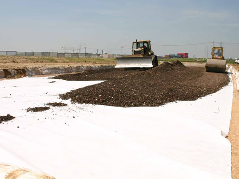 Non-Woven Fabric Landscaping Covering Soil Protection for Road Slope