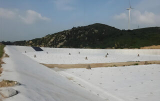 100% Non Woven Geotextile for Anti-Pollution of Waste Plant