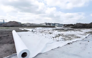 Needle Punched Nonwoven Geotextile for Mining Pond