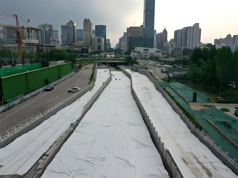 6 oz Needle Punched Geotextile Fabric for Highway Road Construction